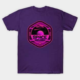 Vaporwave Space Explorer T-Shirt